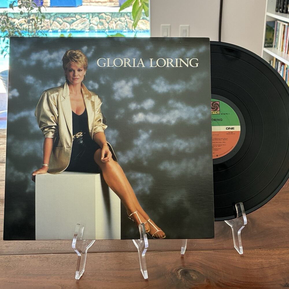 Gloria Loring Self Titled Vinyl LP 1986 Atlantic 81679-1
